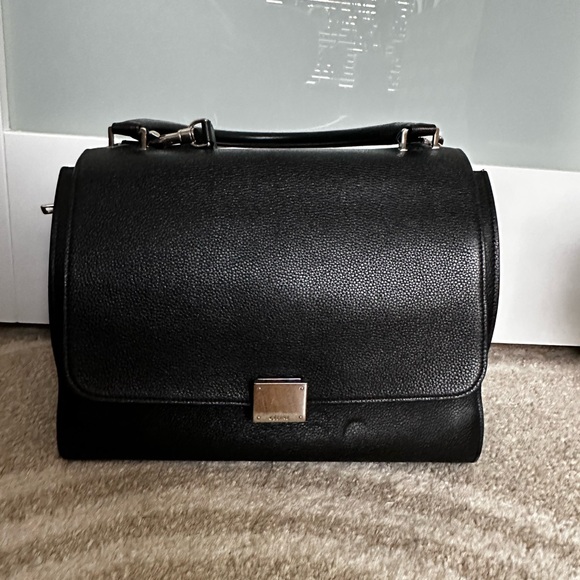 Celine Trapeze Bag black leather and suede - Picture 2 of 16